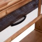 vidaXL Konsolentisch Massivholz Akazie 86x30x75 cm