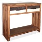 vidaXL Konsolentisch Massivholz Akazie 86x30x75 cm