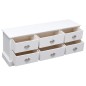 vidaXL TV-Schrank Weiß 108x30x40 cm Massivholz Paulownia vidaXL TV-Schrank Weiß 108x30x40 cm Massivholz Paulownia