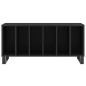 vidaXL Plattenschrank Schwarz 100x38x48 cm Holzwerkstoff vidaXL Plattenschrank Schwarz 100x38x48 cm Holzwerkstoff