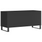 vidaXL Plattenschrank Schwarz 100x38x48 cm Holzwerkstoff vidaXL Plattenschrank Schwarz 100x38x48 cm Holzwerkstoff