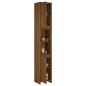 vidaXL Badezimmerschrank Braun Eiche 30x30x183,5 cm Holzwerkstoff vidaXL Badezimmerschrank Braun Eiche 30x30x183,5 cm Holzwerkstoff