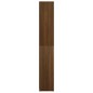 vidaXL Badezimmerschrank Braun Eiche 30x30x183,5 cm Holzwerkstoff vidaXL Badezimmerschrank Braun Eiche 30x30x183,5 cm Holzwerkstoff