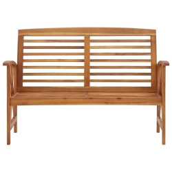 vidaXL Gartenbank 119 cm Massivholz Akazie