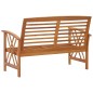 vidaXL Gartenbank 119 cm Massivholz Akazie vidaXL Gartenbank 119 cm Massivholz Akazie