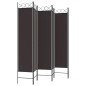vidaXL 6-tlg. Paravent Braun 200x200 cm Stoff vidaXL 6-tlg. Paravent Braun 200x200 cm Stoff