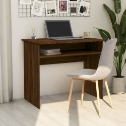 vidaXL Schreibtisch Braun Eichen-Optik 90x50x74 cm Holzwerkstoff	