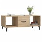 vidaXL Couchtisch Sonoma-Eiche 102x50x40 cm Holzwerkstoff vidaXL Couchtisch Sonoma-Eiche 102x50x40 cm Holzwerkstoff