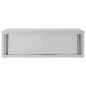 vidaXL Wandhängeschrank mit Schiebetüren 150×40×50 cm Edelstahl vidaXL Wandhängeschrank mit Schiebetüren 150×40×50 cm Edelstahl