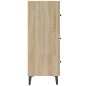 vidaXL Sideboard Sonoma-Eiche 69,5x34x90 cm Holzwerkstoff vidaXL Sideboard Sonoma-Eiche 69,5x34x90 cm Holzwerkstoff