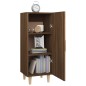 vidaXL Sideboard Braun Eichen-Optik 34,5x34x90 cm Holzwerkstoff vidaXL Sideboard Braun Eichen-Optik 34,5x34x90 cm Holzwerkstoff