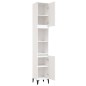 vidaXL Badschrank Weiß 30x30x190 cm Holzwerkstoff vidaXL Badschrank Weiß 30x30x190 cm Holzwerkstoff