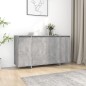 vidaXL Sideboard Betongrau 135x41x75 cm Holzwerkstoff vidaXL Sideboard Betongrau 135x41x75 cm Holzwerkstoff