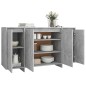 vidaXL Sideboard Betongrau 135x41x75 cm Holzwerkstoff vidaXL Sideboard Betongrau 135x41x75 cm Holzwerkstoff