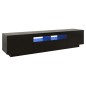 vidaXL TV-Schrank mit LED-Leuchten Schwarz 180x35x40 cm vidaXL TV-Schrank mit LED-Leuchten Schwarz 180x35x40 cm