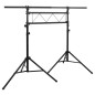 vidaXL Leuchtenstativ Schwarz 238x115x(180-300) cm Stahl vidaXL Leuchtenstativ Schwarz 238x115x(180-300) cm Stahl