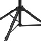 vidaXL Leuchtenstativ Schwarz 238x115x(180-300) cm Stahl vidaXL Leuchtenstativ Schwarz 238x115x(180-300) cm Stahl
