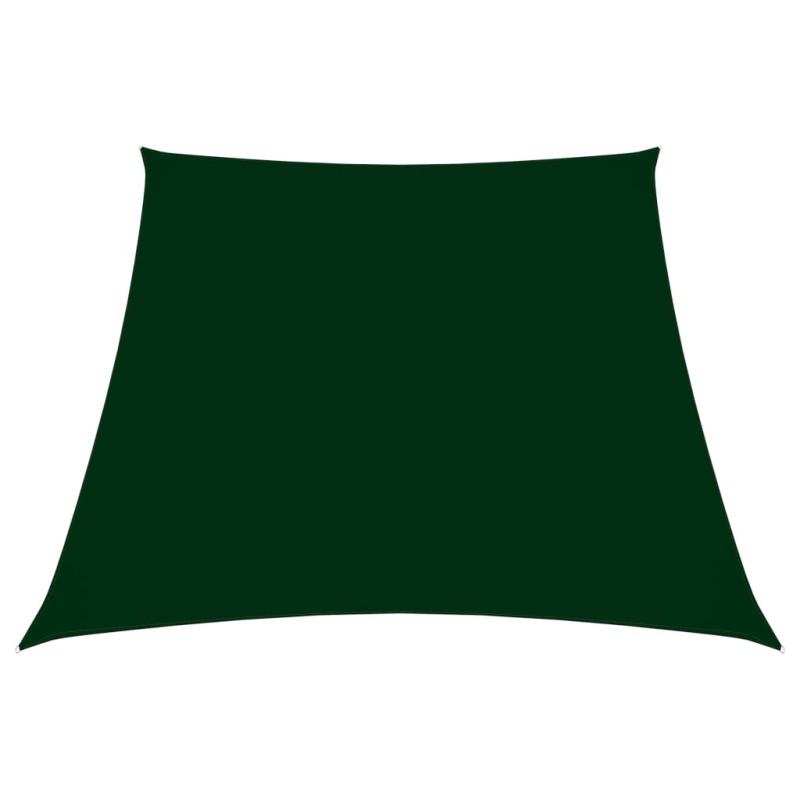 vidaXL Sonnensegel Oxford-Gewebe Trapezförmig 2/4x3 m Dunkelgrün vidaXL Sonnensegel Oxford-Gewebe Trapezförmig 2/4x3 m Dunkelgrün