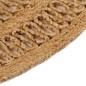 vidaXL Teppich Jute Handgeflochten 150 cm Rund vidaXL Teppich Jute Handgeflochten 150 cm Rund