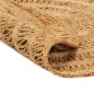 vidaXL Teppich Jute Handgeflochten 150 cm Rund vidaXL Teppich Jute Handgeflochten 150 cm Rund