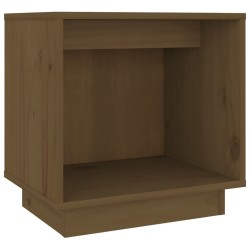 vidaXL Nachttische 2 Stk. Honigbraun 40x30x40 cm Massivholz Kiefer