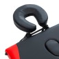 Massageliege Klappbar 3-Zonen Aluminiumgestell Schwarz und Rot Massageliege Klappbar 3-Zonen Aluminiumgestell Schwarz und Rot