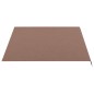 vidaXL Markisenbespannung Braun 4x3 m vidaXL Markisenbespannung Braun 4x3 m