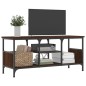 vidaXL TV-Schrank Braun Eichen-Optik 100x35x45cm Holzwerkstoff & Eisen vidaXL TV-Schrank Braun Eichen-Optik 100x35x45cm Holzwerkstoff & Eisen