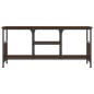 vidaXL TV-Schrank Braun Eichen-Optik 100x35x45cm Holzwerkstoff & Eisen vidaXL TV-Schrank Braun Eichen-Optik 100x35x45cm Holzwerkstoff & Eisen