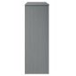 vidaXL Highboard-Oberteil MOLDE Grau 90x35x100 cm Massivholz Kiefer vidaXL Highboard-Oberteil MOLDE Grau 90x35x100 cm Massivholz Kiefer