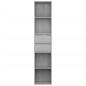 vidaXL Bücherregal Grau Sonoma 36x30x171 cm Holzwerkstoff vidaXL Bücherregal Grau Sonoma 36x30x171 cm Holzwerkstoff