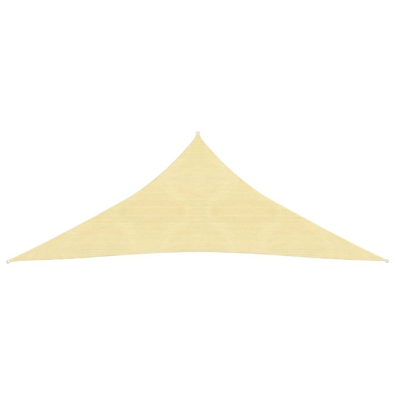 vidaXL Sonnensegel HDPE Dreieckig 3,6x3,6x3,6 m Beige vidaXL Sonnensegel HDPE Dreieckig 3,6x3,6x3,6 m Beige