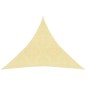 vidaXL Sonnensegel HDPE Dreieckig 3,6x3,6x3,6 m Beige vidaXL Sonnensegel HDPE Dreieckig 3,6x3,6x3,6 m Beige