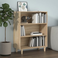 vidaXL Sideboard Sonoma-Eiche 69,5x32,5x90 cm Holzwerkstoff