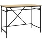 vidaXL Schreibtisch Sonoma-Eiche 100x50x75 cm Holzwerkstoff und Eisen vidaXL Schreibtisch Sonoma-Eiche 100x50x75 cm Holzwerkstoff und Eisen