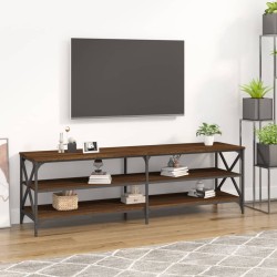 vidaXL TV-Schrank Braun Eichen-Optik 160x40x50 cm Holzwerkstoff