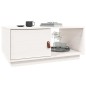 vidaXL Couchtisch Weiß 80x50x35,5 cm Massivholz Kiefer vidaXL Couchtisch Weiß 80x50x35,5 cm Massivholz Kiefer