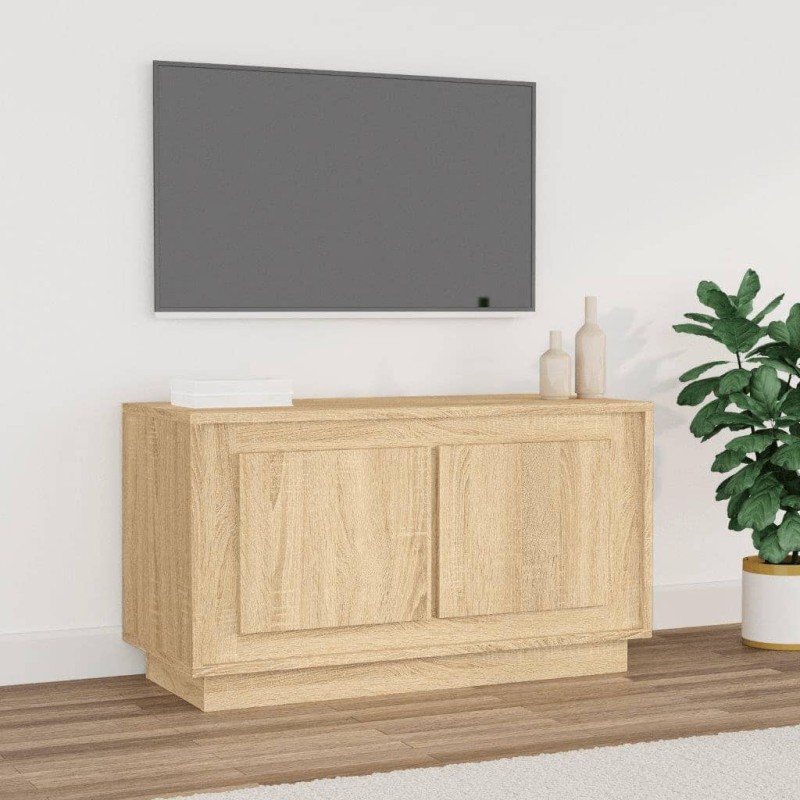 vidaXL TV-Schrank Sonoma-Eiche 80x35x45 cm Holzwerkstoff vidaXL TV-Schrank Sonoma-Eiche 80x35x45 cm Holzwerkstoff
