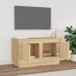 vidaXL TV-Schrank Sonoma-Eiche 80x35x45 cm Holzwerkstoff vidaXL TV-Schrank Sonoma-Eiche 80x35x45 cm Holzwerkstoff