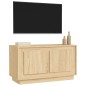 vidaXL TV-Schrank Sonoma-Eiche 80x35x45 cm Holzwerkstoff vidaXL TV-Schrank Sonoma-Eiche 80x35x45 cm Holzwerkstoff