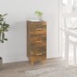 vidaXL Sideboard Räuchereiche 34,5x34x90 cm Holzwerkstoff vidaXL Sideboard Räuchereiche 34,5x34x90 cm Holzwerkstoff