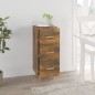 vidaXL Sideboard Räuchereiche 34,5x34x90 cm Holzwerkstoff vidaXL Sideboard Räuchereiche 34,5x34x90 cm Holzwerkstoff