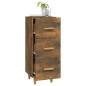 vidaXL Sideboard Räuchereiche 34,5x34x90 cm Holzwerkstoff vidaXL Sideboard Räuchereiche 34,5x34x90 cm Holzwerkstoff