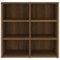 vidaXL Schuhregal Braun Eichen-Optik 52,5x30x50 cm vidaXL Schuhregal Braun Eichen-Optik 52,5x30x50 cm