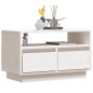 vidaXL TV-Schrank Weiß 60x35x37 cm Massivholz Kiefer vidaXL TV-Schrank Weiß 60x35x37 cm Massivholz Kiefer