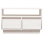 vidaXL TV-Schrank Weiß 60x35x37 cm Massivholz Kiefer vidaXL TV-Schrank Weiß 60x35x37 cm Massivholz Kiefer