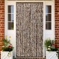 vidaXL Insektenschutz-Vorhang Braun und Weiß 100x220 cm Chenille vidaXL Insektenschutz-Vorhang Braun und Weiß 100x220 cm Chenille