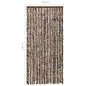 vidaXL Insektenschutz-Vorhang Braun und Weiß 100x220 cm Chenille vidaXL Insektenschutz-Vorhang Braun und Weiß 100x220 cm Chenille
