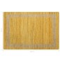 vidaXL Teppich Handgefertigt Jute Gelb 120x180 cm vidaXL Teppich Handgefertigt Jute Gelb 120x180 cm