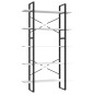 vidaXL Bücherregal 5 Fächer Weiß 100x30x175 cm Holzwerkstoff vidaXL Bücherregal 5 Fächer Weiß 100x30x175 cm Holzwerkstoff